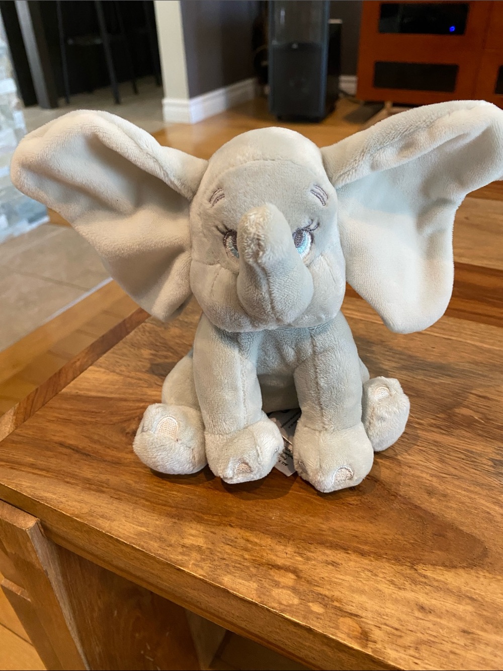 Disney Soft Gray Dumbo Plush Elephant